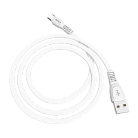 Кабель HOCO X40 USB (m)-Type-C (m) 1м 2.4A TPE белый (1/33/330)