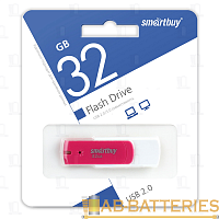 Флеш-накопитель Smartbuy Diamond 32GB USB2.0 пластик розовый