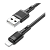 Кабель HOCO X83 USB (m)-Lightning (m) 1.0м 2.4A ПВХ черный (1/33/330)