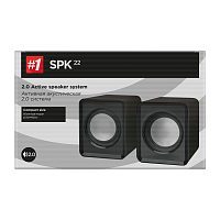 Колонки 2.0 Defender SPK-22 5W Jack 3.5мм черный (1/100)