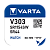 Батарейка Varta 303 (SR44SW) BL1 Silver Oxide 1.55V (1/10/100)