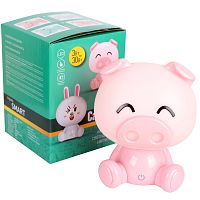 Светильник настольный Camelion KD-891 3W 230V на основании 1.0м розовый (1/12)