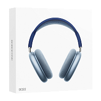Наушники полноразмерные Borofone BO22 Plus Elegant BT bluetooth 5.4 с микр. голубой (1/40) 