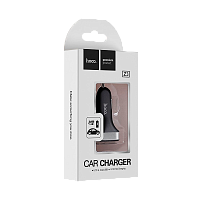 Автомобильное З/У HOCO Z3 2USB 3.1A черный (1/21/126)