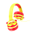 Наушники полноразмерные HOCO W31 с микр. для детей желтый (1/48)