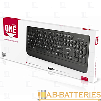 Клавиатура проводная Smartbuy 228 ONE классическая USB 1.5м черный (1/20)