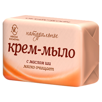 Мыло Невская Косметика Натуральное с маслом Ши 90г (1/72)
