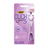 Бритва BIC "CLICK 5 Soleil" 5 лезвий 2 кассеты (1/10)