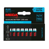 Батарейка Promega LR03 AAA BL40 Alkaline 1.5V (40/400/1600/44800) 