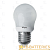 Лампа энергосберегающая Navigator G45 E27 9W 2700К 220-240V шар