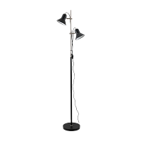 Торшер Camelion KD-432F 40W 230V на основании черный