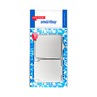 Блок розетка выключатель Smartbuy "Сатурн" IP54 белый (1/9/108)
