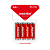 Батарейка Smartbuy LR6 AA BL4 Alkaline 1.5V (4/48/480)
