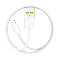 Кабель GFPower 22M USB (m)-microUSB (m) 1м 2.4A ПВХ белый (1/120/480)