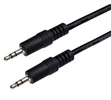 Кабель AUX Perfeo Jack 3.5mm (m)-Jack 3.5mm (m) 1.5м черный (1/70) 