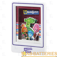 Ночник ЭРА NN-611 ФИКСИКИ 3LED 0.5W 220V в розетку с фотосенсором бордовый (1/12)