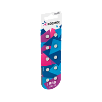 Батарейка Космос G6/LR920/LR69/371A/171 BL10 Alkaline 1.5V (10/100/2000)