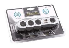 Разветвитель IN-CAR WF4008 2USB в автоприкуриватель