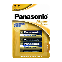 Батарейка Panasonic Alkaline power LR14 C BL2 Alkaline 1.5V (2/24/120) 