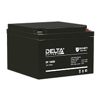 Аккумулятор свинцово-кислотный Delta DT 1226 12V 26Ah (1/2)