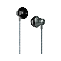 Наушники вставные HOCO M18 с микр. серый (1/30/300)