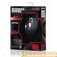 Мышь проводная Smartbuy 701G RUSH Winning игровая USB черный (1/30)  | Ab-Batteries | Элементы питания и аксессуары для сотовых оптом