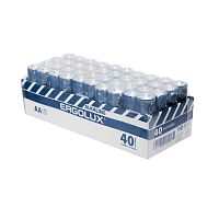 Батарейка Ergolux LR6 AA БОКС40 ПРОМО Alkaline 1.5V (40/480) 