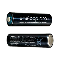 Аккумулятор предзаряженный RTU Panasonic HR6 AA Б/УП NI-MH eneloop pro 2450mAh (1/500) 