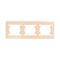 Рамка Makel Defne 3пост. кремовый 42010703 (1/20)