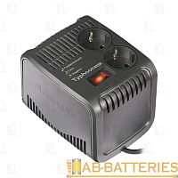 Стабилизатор напряжения AVR Typhoon 1000 320 Вт, 2 розетки DEFENDER     # 99033 (1/4)