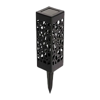 Светильник садово-парковый Космос 0.6W LED IP44 штырь солнечная батарея черный (1/24)