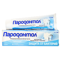 Зубная паста Свобода Пародонтол 124г Антибактериальная защита (1/24) 