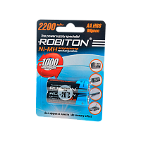 Аккумулятор ROBITON 2200MHAA-2 BL2 (2/50/200)