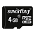Карта памяти microSD Smartbuy 4GB Class10 10 МБ/сек без адаптера
