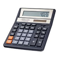 Калькулятор бухгалтерский Perfeo A4026 12-разрядный черный 