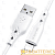 Кабель Borofone BX48 USB (m)-Lightning (m) 1.0м 2.4A ПВХ белый (1/360)