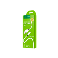 Кабель HOCO X27 USB (m)-Type-C (m) 1.2м 2.4A TPE белый (1/30/300)