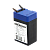 Аккумулятор свинцово-кислотный GoPower LA-403 4V 0.3Ah (1/200)