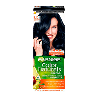 Краска для волос GARNIER Color Naturals 110мл 1.10 Холодный черный (1/12) 