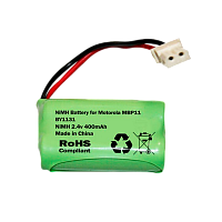 Аккумулятор ET MBP11 BL1 2.4V, 350mAh, Ni-Mh  для радионяни Motorola MBP11 (1/20)