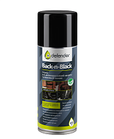 Антикоррозийное средство Back-n-black, 400 ml черный аэрозоль DEFENDER (1/12)