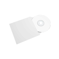 Конверт для дисков Без бренда с окном 100шт. белый (100/5000)