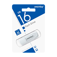 Флеш-накопитель Smartbuy Scout 16GB USB3.0 пластик белый