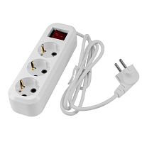 Удлинитель Volsten SR 3x5-ZDV 3р.С/З 16A 5.0м с выкл. ПВС 3х0.75мм² (1/5/30)