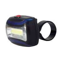 Фонарь велосипедный Облик 2054 3W COB от батареек 1USB 3 режима черный