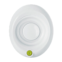 Ночник Camelion NL-245 "Кнопка" 220V в розетку белый (1/24/96)