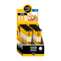 Клей POINT 95 вместо гвоздей 80мл для ДСП, ДВП, ОСБ конструкций BOX10 шоу-бокс (1/10)