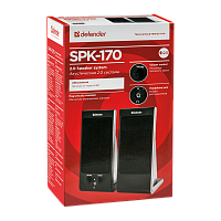 Колонки 2.0 Defender SPK-170 4W USB черный (1/40) 