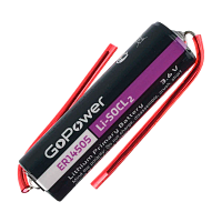 Батарейка GoPower ER14505 PC1 Li-SOCl2 3.6V 2600mAh с выводами (1/10/500)