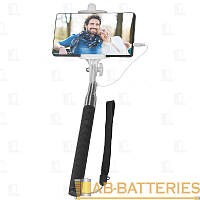 Монопод Defender SM-02 Selfie Master 50-90мм черный (1/100)  | Ab-Batteries | Элементы питания и аксессуары для сотовых оптом